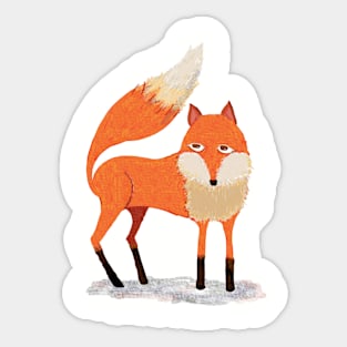 Foxy Fox Sticker